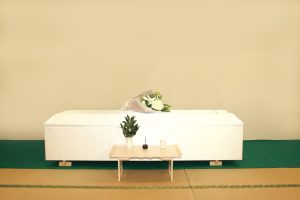 岐阜市の火葬式プランの祭壇イメージ